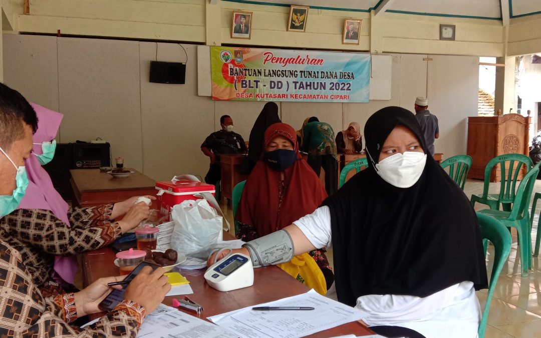 Penyaluran BLT DDBulan ke 12 tahun 2022