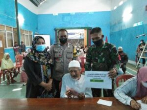 sebanyak 108 penerima manfaat BLT DD Th anggaran 2022 tahap pertama